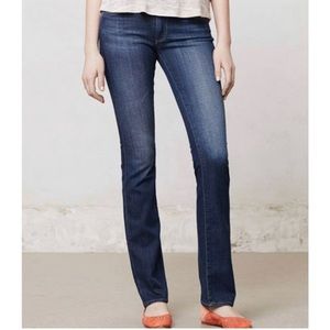 AG Adriano Goldschmied The Ballad Slim Bootcut Lowrise Denim Jeans Size 24R